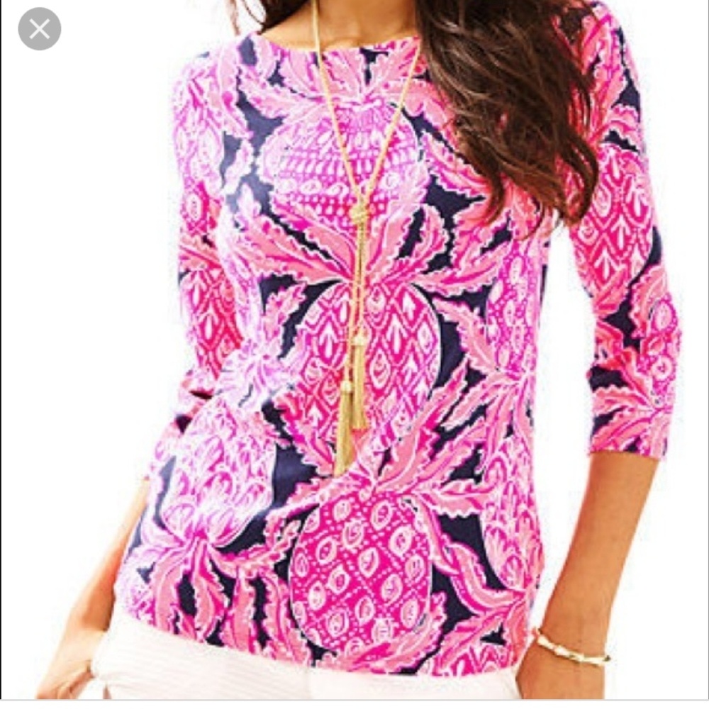 Coco safari lilly Pulitzer top medium